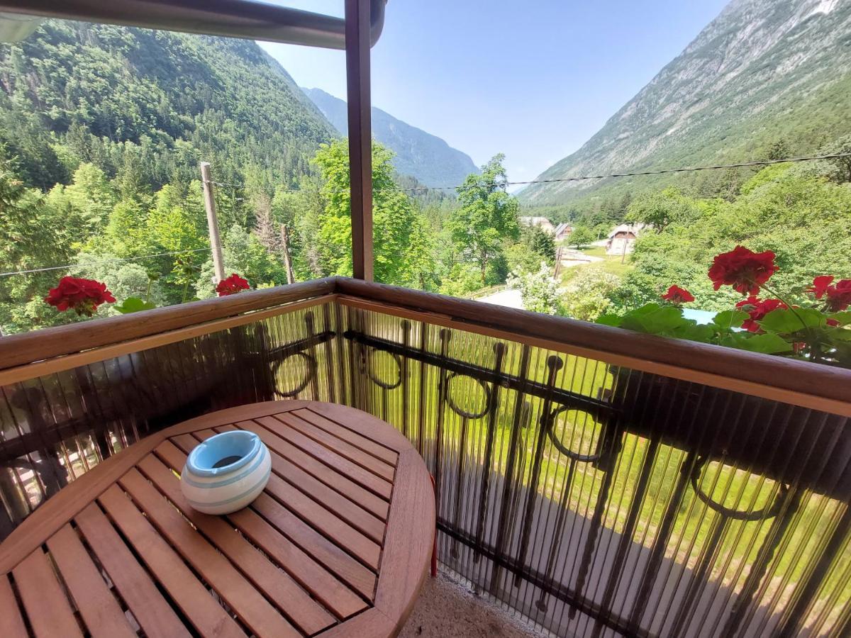 Gostisce Andrejc Hotell Soča Eksteriør bilde