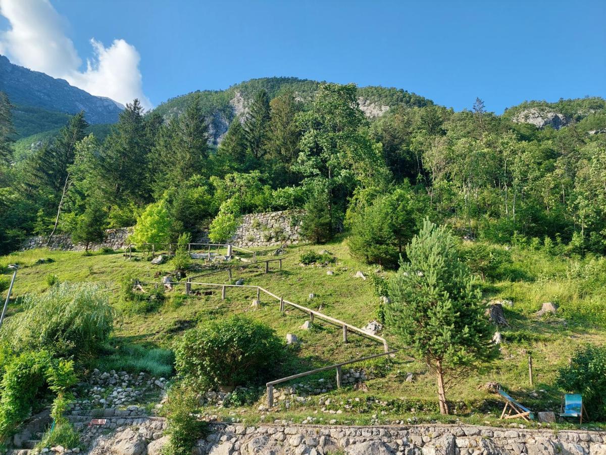 Gostisce Andrejc Hotell Soča Eksteriør bilde