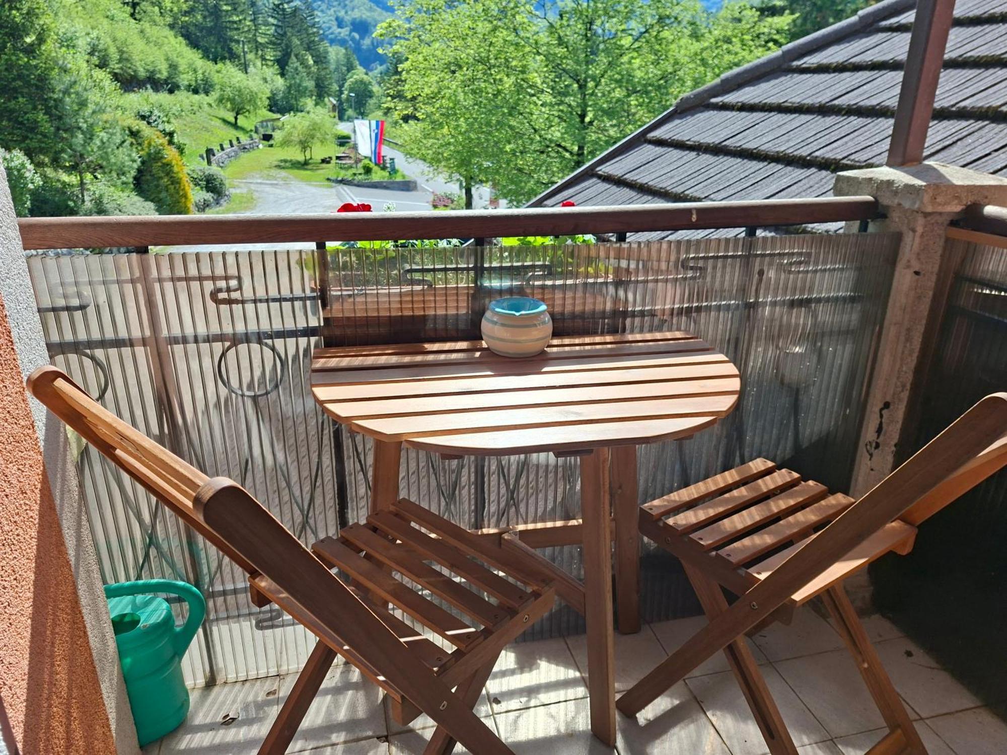Gostisce Andrejc Hotell Soča Eksteriør bilde